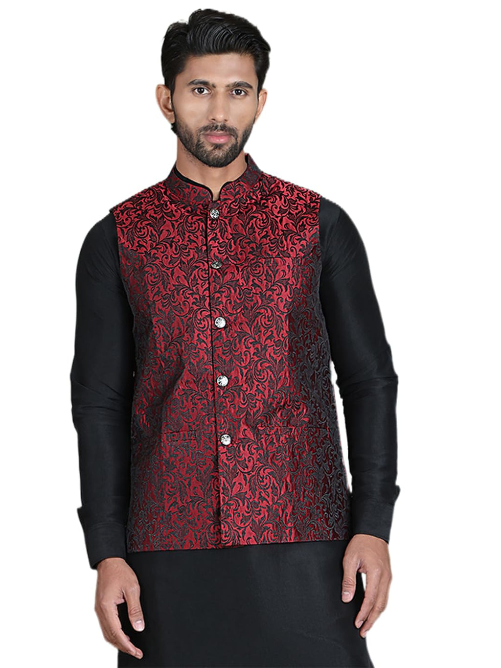 Jompers Mens Waistcoats Nehru Jeckets