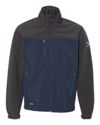 Mens Poly Spandex Motion Softshell Jacket - RED cHARcOAL - S(D0102H78cPT)