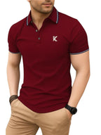 Leriya Fashion T-Shirt For Men Maroon