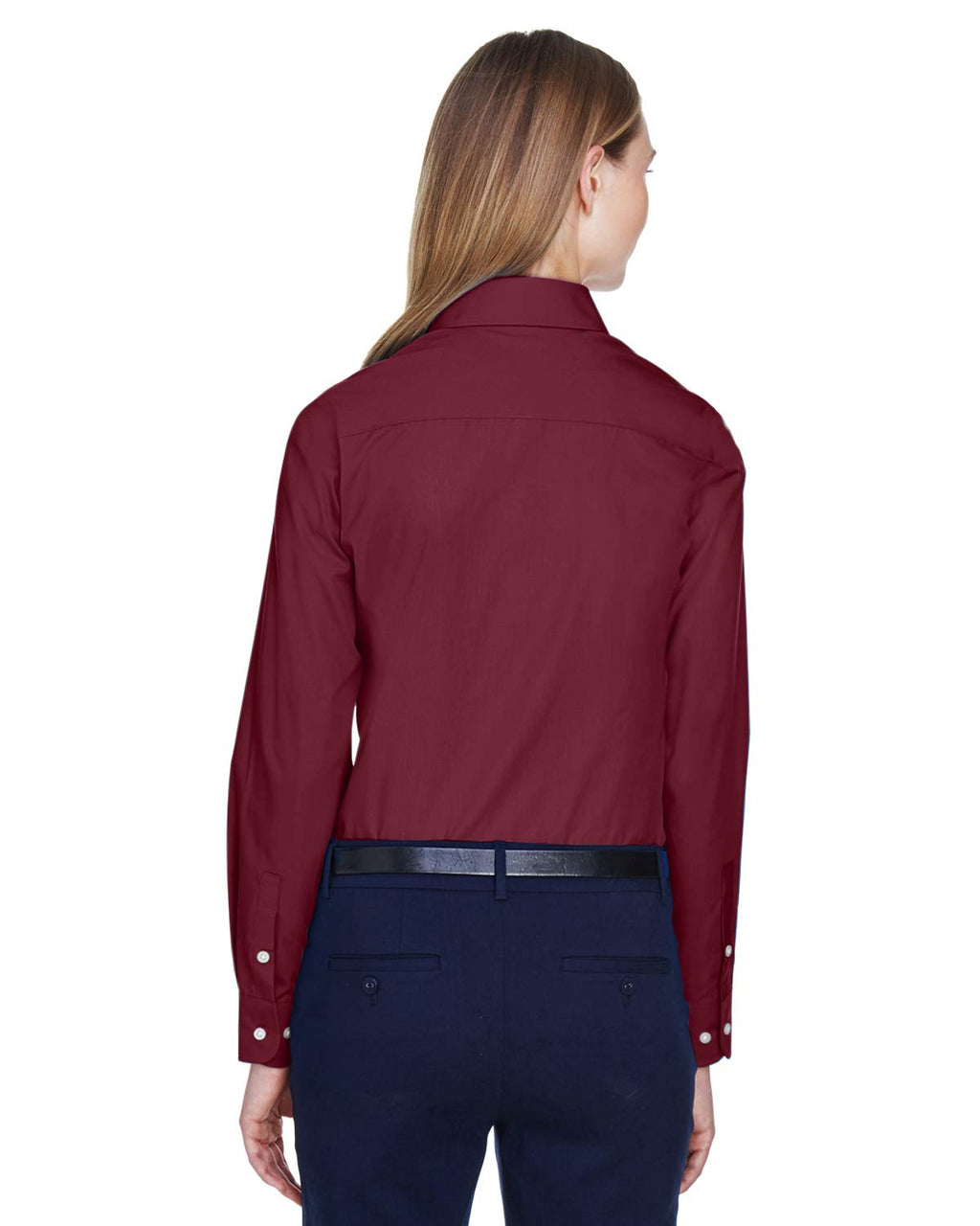 Ladies crown Woven collectionSolid Broadcloth - WHITE - 4XL(D0102H7Y548)