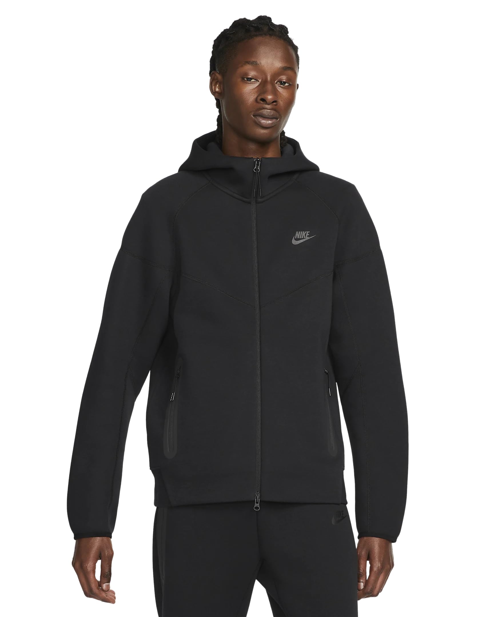 Nike Sportswear Tech Fleece Windrunner Full Zip Hoodie Size Men Active Hoodies