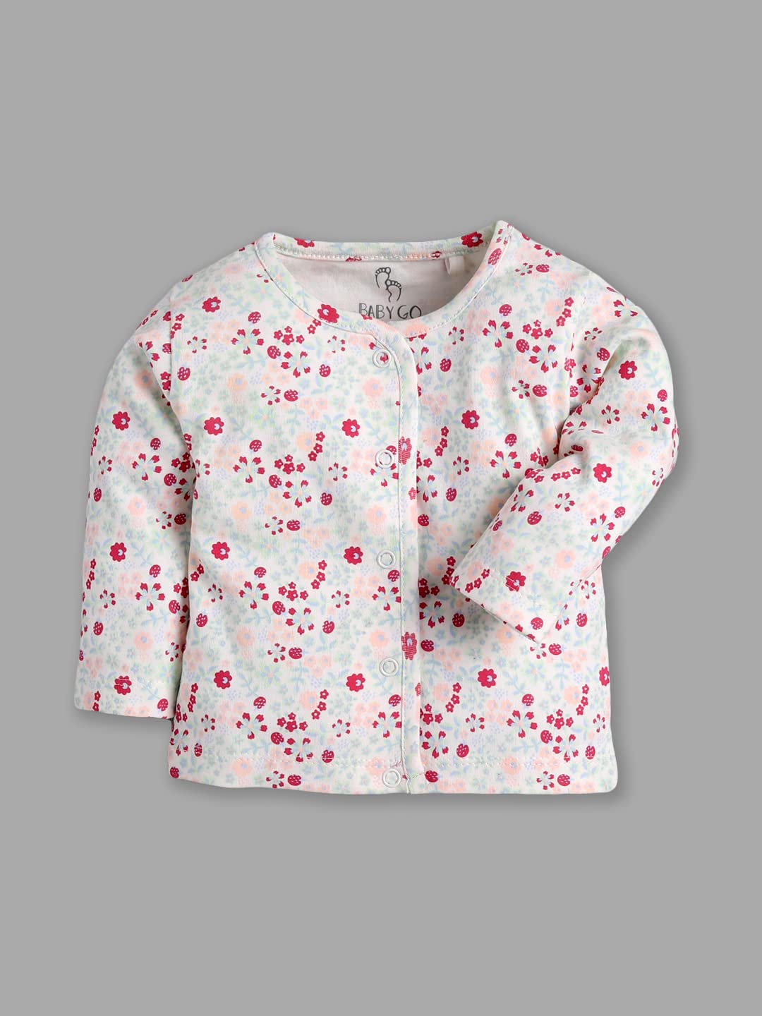 Baby Go Full Sleeve Set Of 3 Tees Combo For Baby Girls