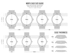 Relic by Fossil Men's Daley Multifunction Silver Stainless Steel and Brown Leather Band Watch (Model: ZR15794)