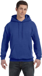 Hanes Men's Pullover EcoSmart Hooded Sweatshirt, deep royal, XXXX-Large