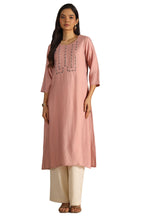 Soch Women Gadwal Embroidered Kurta Cutdana