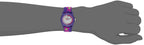 Timex Girls T89022 Time Machines Purple Floral Elastic Fabric Strap Watch