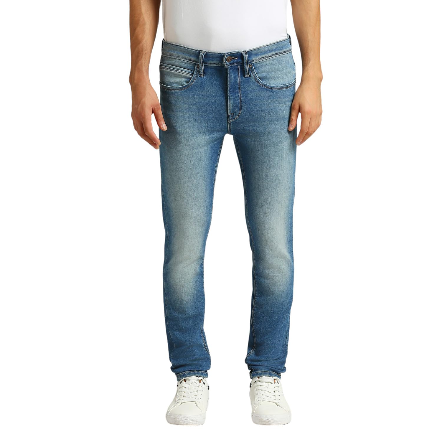 Pepe Jeans MenS Skinny Jeans (Pm207763J671_Med Worn_Mid Indigo Blue