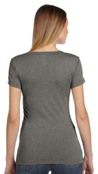 Ladies Triblend Short-Sleeve T-Shirt - cHAR BLK TRIBLND - S(D0102H7WV5P)