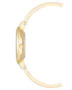 Anne Klein Women's Japanese Quartz Dress Watch with Metal Strap, Gold, 4.5 (Model: AK/1470WTST)