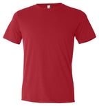 Unisex Poly-cotton Short-Sleeve T-Shirt - BERRY - S(D0102H7W082)