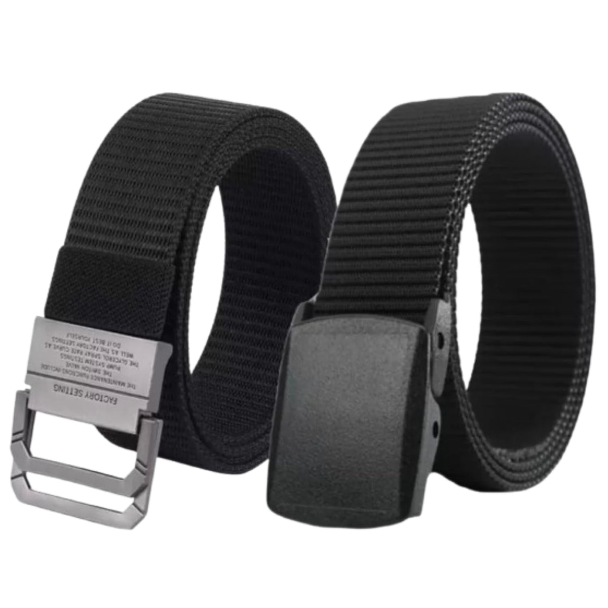 Niddleman Nylon Woven Fabric Belt For Men Adjustable Free Size Fits202 32