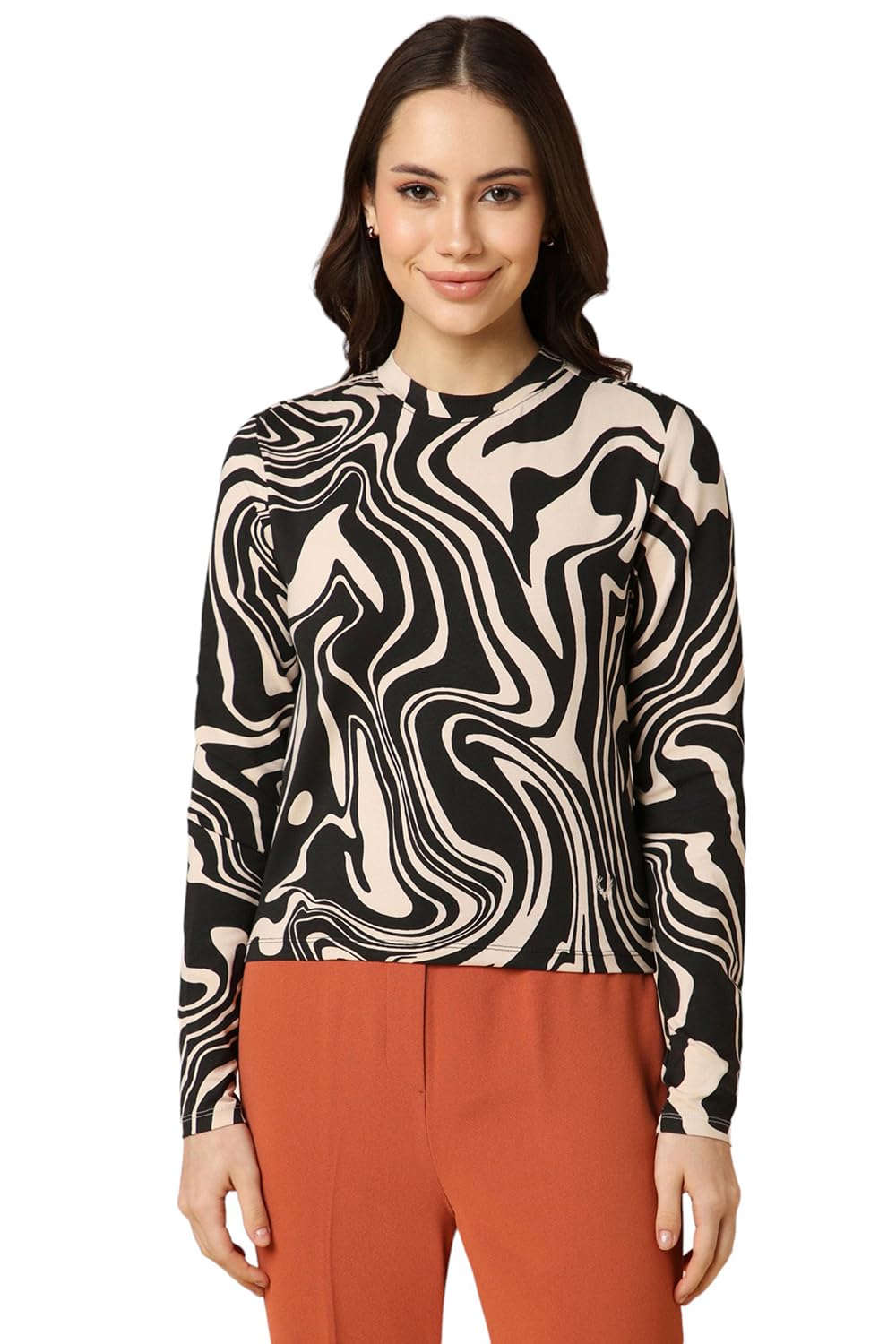 Allen Solly Women Printed Party Shrug