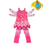 Dressy Daisy Toddler Girls' Fairy Fancy Dress Costume Birthday Halloween Christmas Fancy Party Outfit with Wings, Pants and Magi