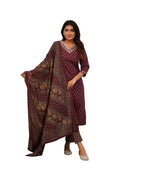FABNEX kurta set for women | women embroidered kurta set | Women Kurta Sets Kurtis | Women Kurta Pant Set (K-91-92) (IN, Alpha, 