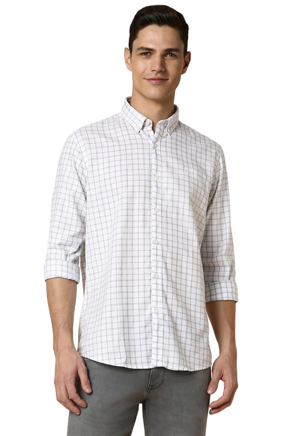 Allen Solly Men Regular Fit Button-Down Shirt