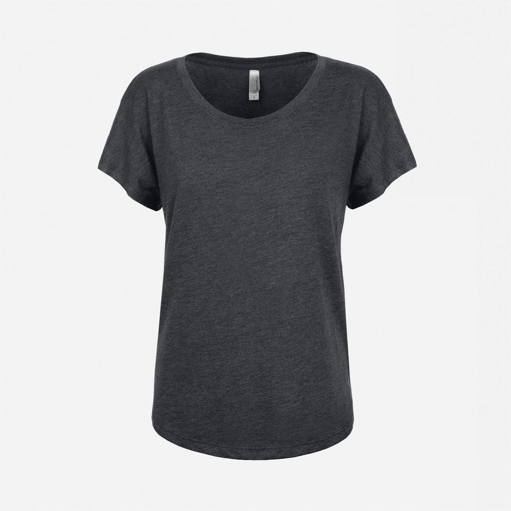 Ladies Triblend Dolman T-Shirt - INDIgO - 3XL(D0102H7NR6T)