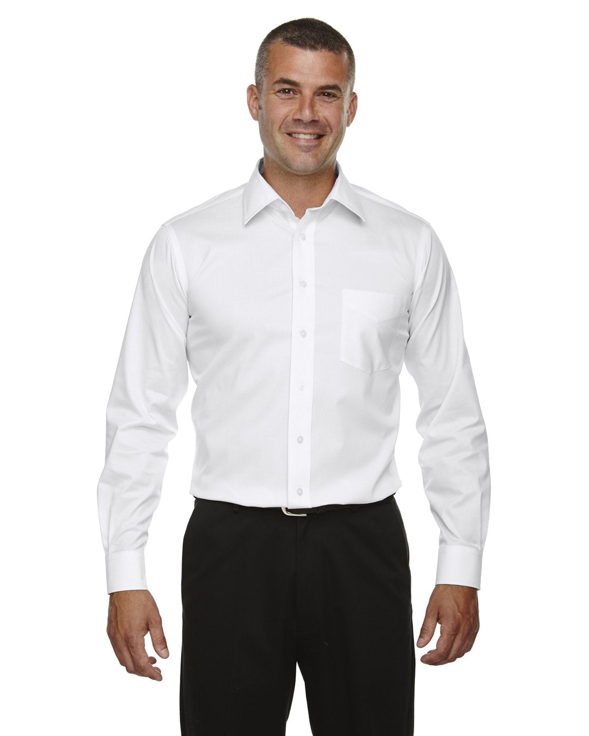 Mens Tall crown Woven collectionSolid Stretch Twill - BLAcK - XLT(D0102H764gJ)