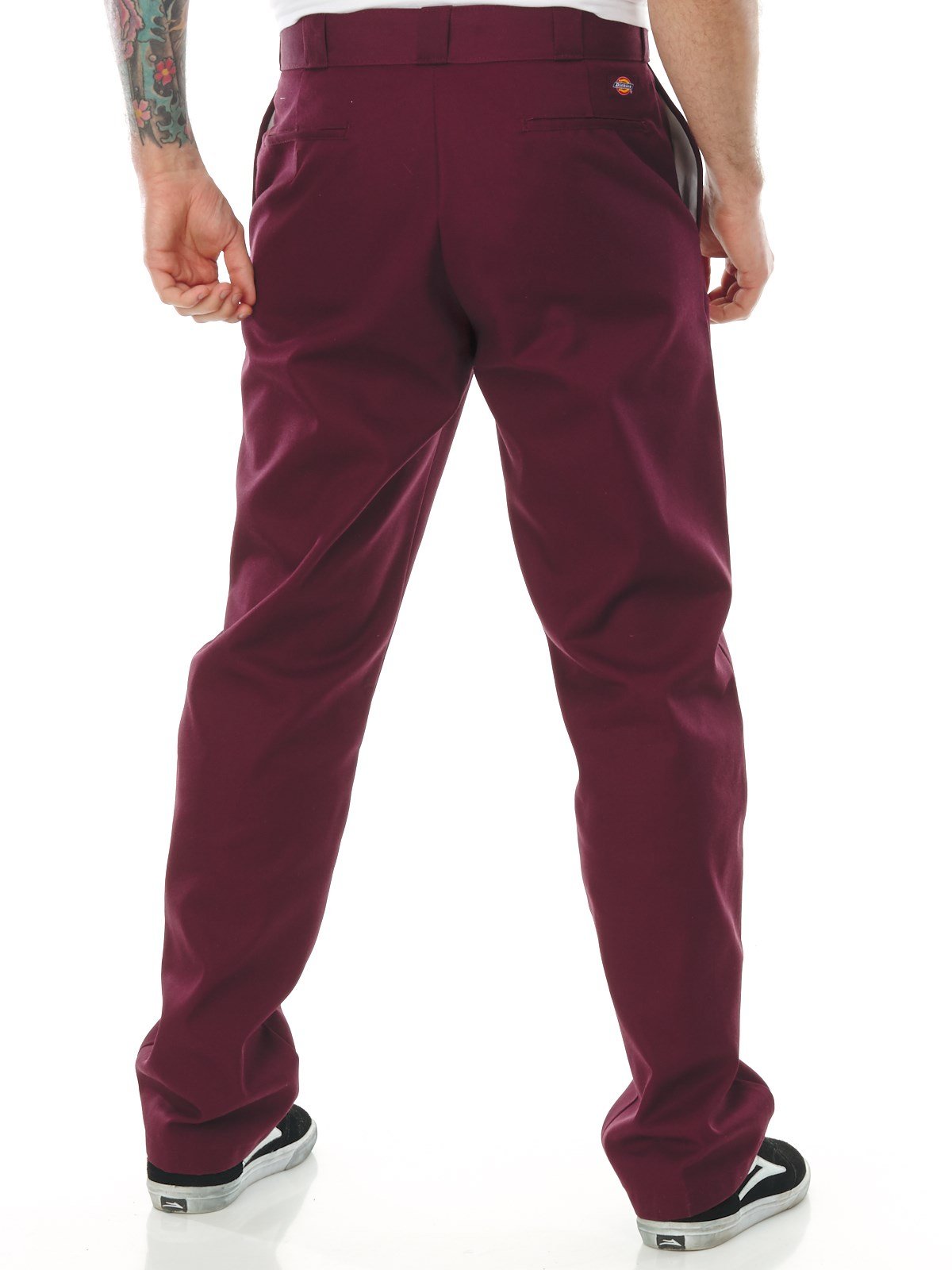 Dickies Men's Original 874 Work Pant, Maroon, 30W x 30L