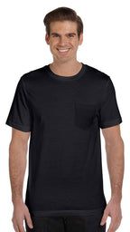 Mens Jersey Short-Sleeve Pocket T-Shirt - BLAcK - S(D0102H7W3ET)