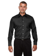 Mens Tall crown Woven collectionSolid Stretch Twill - BLAcK - XLT(D0102H7NVFJ)