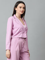 Kotty WomenS Solid Single Breasted Casual Blazer