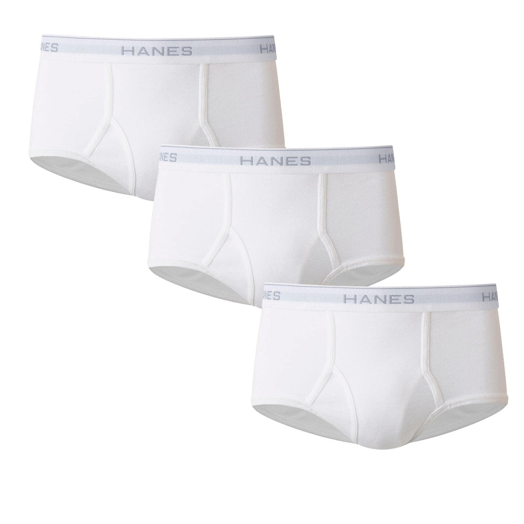 Hanes Men's Tagless ComfortFlex Waistband, Multi-Packs Available Brief, 3-pack, Medium