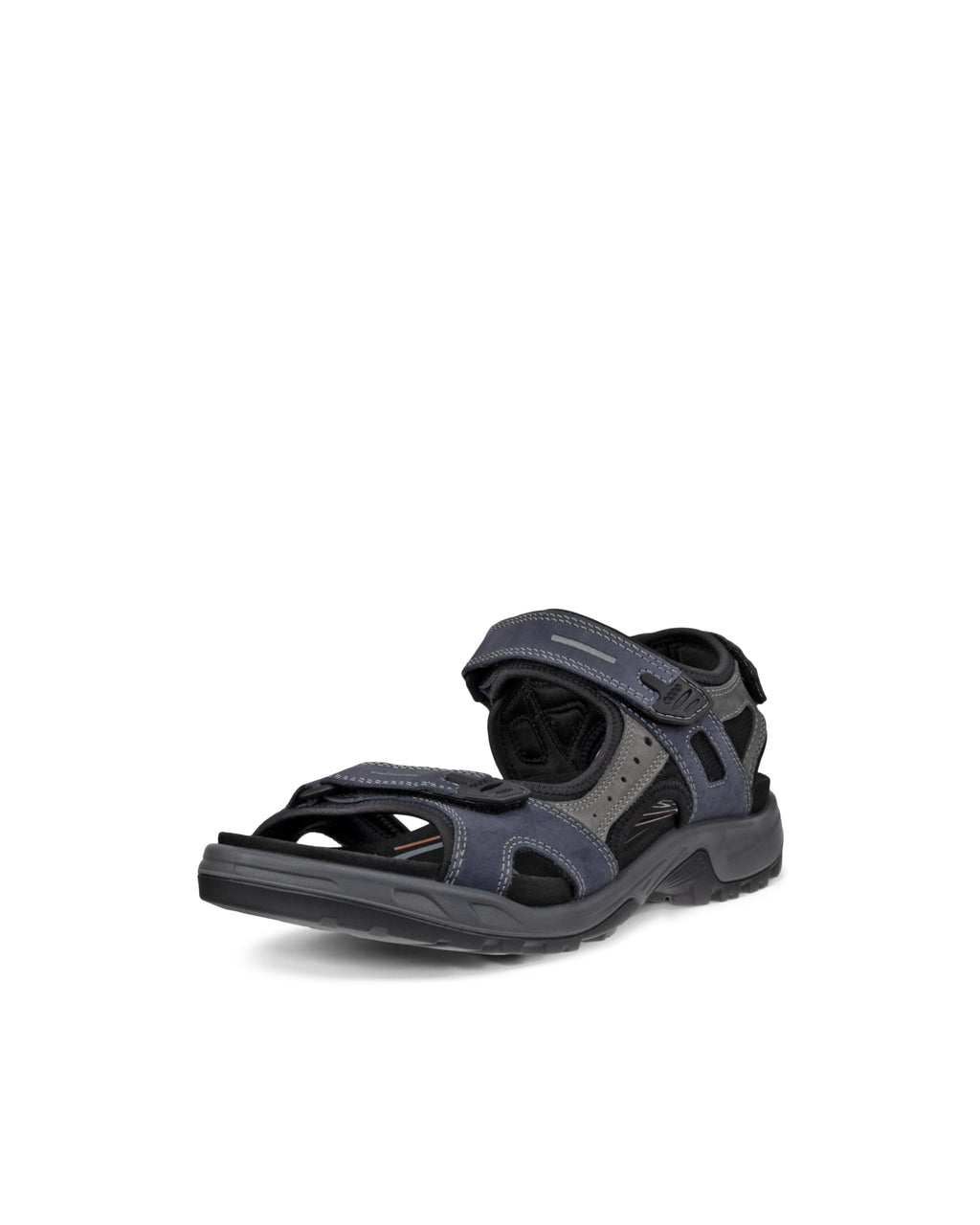 ECCO Men's Yucatan Sport Sandal, Marine Oil Nubuck, 10-10.5