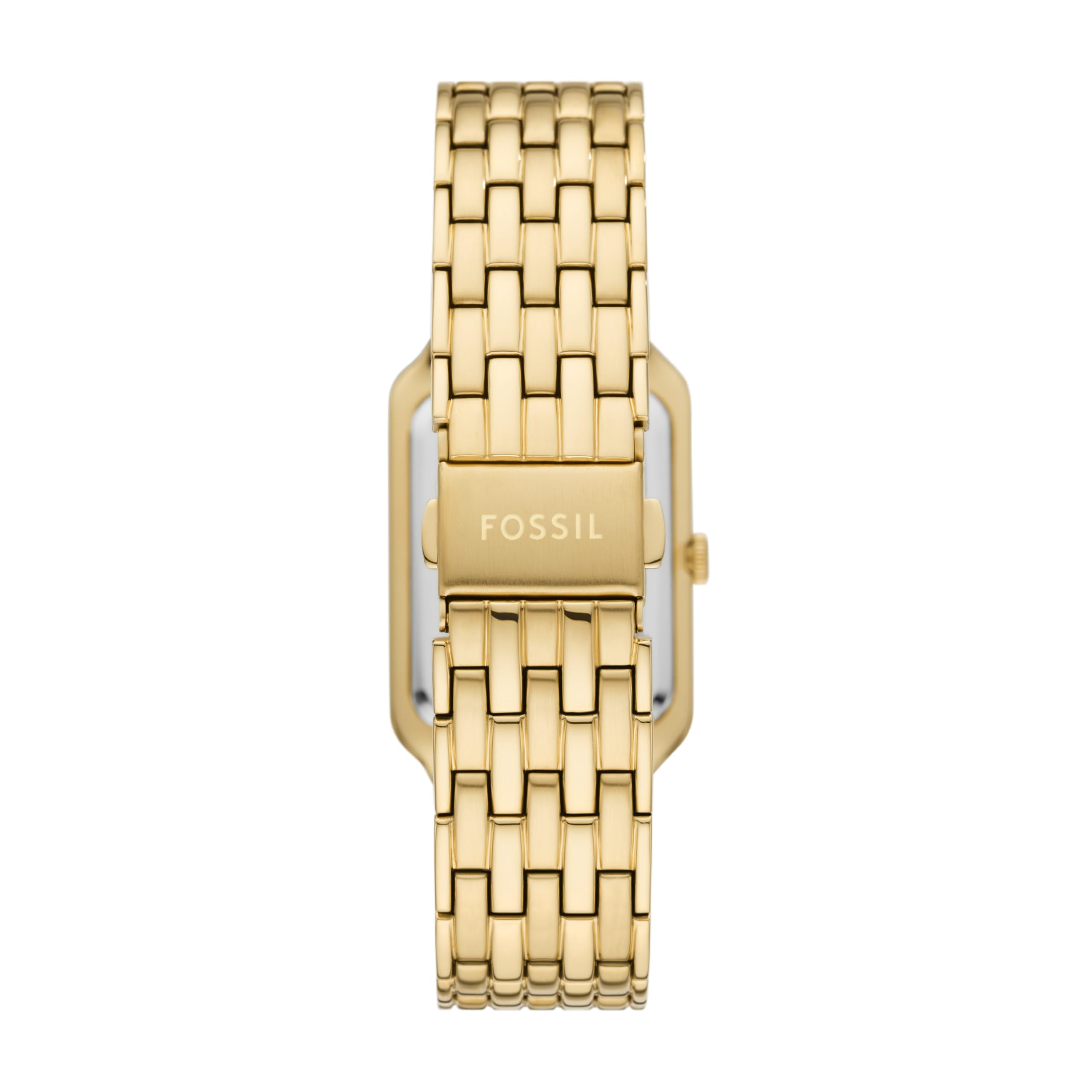 Fossil Women's Raquel Quartz Stainless Steel Three-Hand Watch, Color: Gold (Model: ES5220)