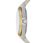Fossil Women's Scarlette Quartz Stainless Steel Three-Hand Watch, Color: Two Tone (Model: ES5334)