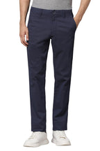 Louis Philippe Men Mid Rise Slim Tapered Trousers (Lytfcslpr64817_Grey, 38)