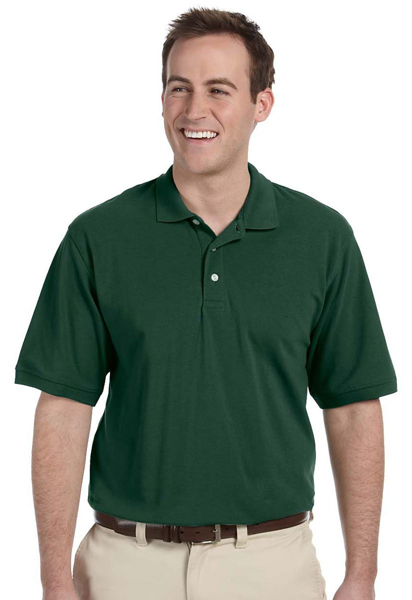 Mens 56 oz Easy BlendPolo - WHITE - XS(D0102H76WH6)