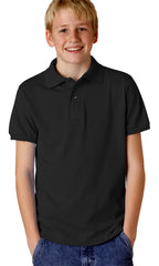 Youth SpotShieldJersey Polo - FOREST gREEN - S(D0102HI3D7A)
