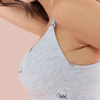 Nykd (Nyb198 Cotton Lightly Padded & Non Wired T-Shirt Bra For Women | Medium Coverage Bra With Soft Detachable Straps | Ideal F