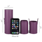 Narwey Makeup Brush Holder Travel Brushes Case Bag Cup Storage Dustproof for Women