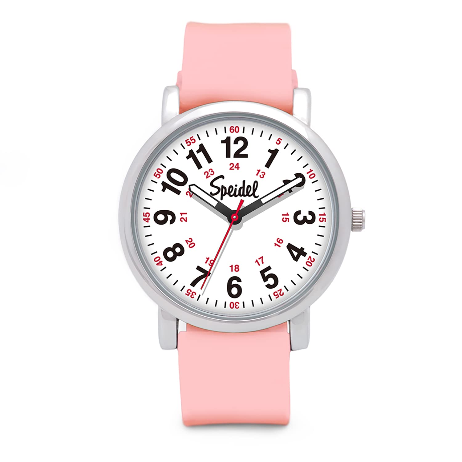 Speidel Original Scrub Watch for Nurses, Medical Professionals, Mens and Womens Watch with Second Hand Nursing, Nurse Watches fo