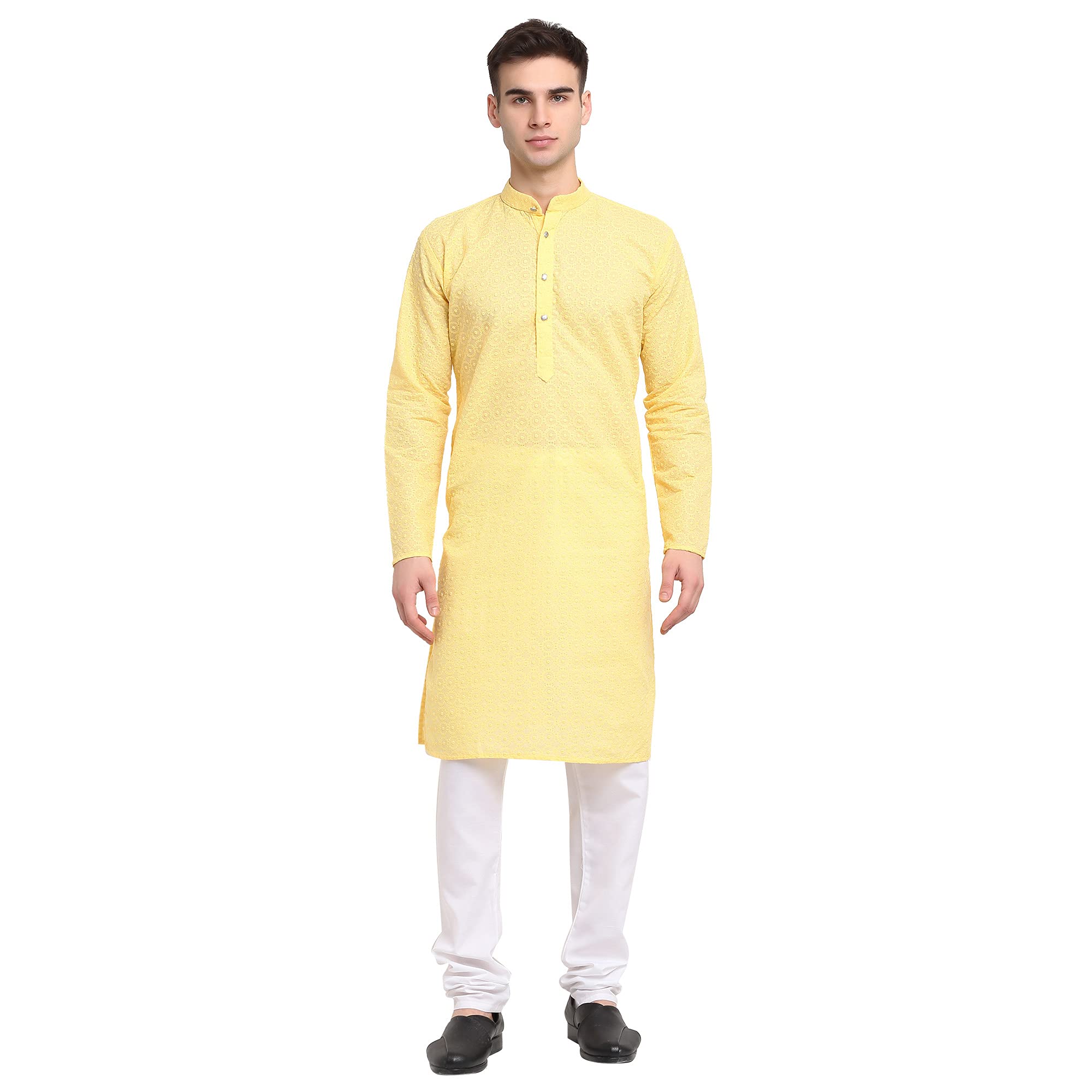 Jompers Mens & Self Design Kurta Pyjama Set