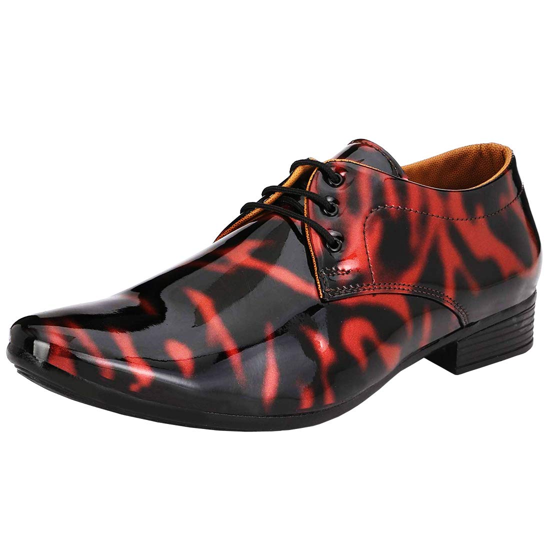 Vitoria Mens Synthetic Leather LaceUp Formal Shoes for Mens and Boys/Office Shoes/Suit Shoes/Dress Shoes/Party Shoes(Size8)  8
