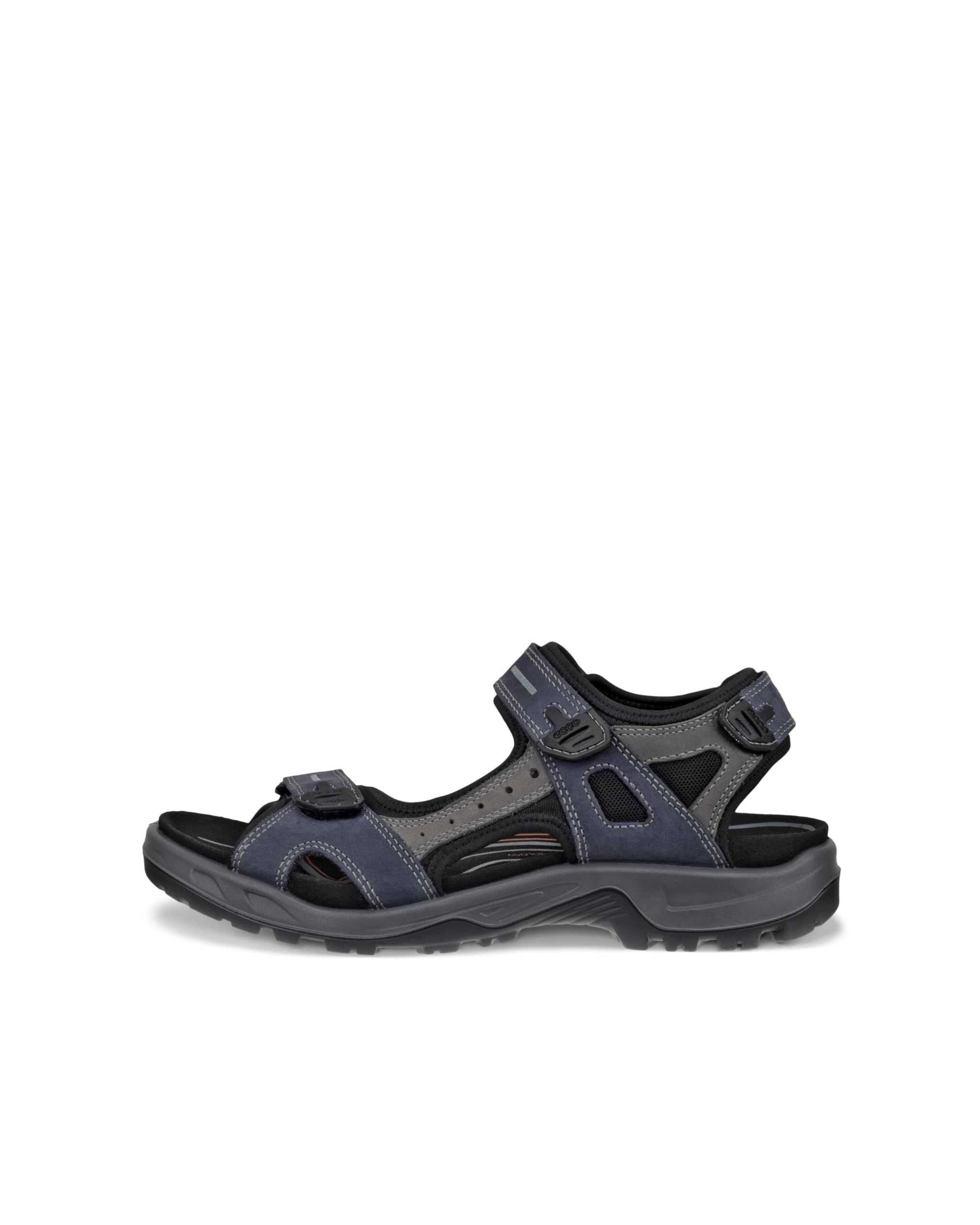 ECCO Men's Yucatan Sport Sandal, Marine Oil Nubuck, 9-9.5
