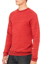 Unisex Sponge Fleece crewneck Sweatshirt - DK gRY MRBLE FLc - M(D0102H789BT)
