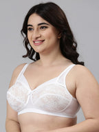 Enamor FB06 Classic Lift Full Support Bra - Non-Padded Wirefree Full Coverage