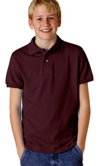 Youth SpotShieldJersey Polo - FOREST gREEN - S(D0102HI3D7W)