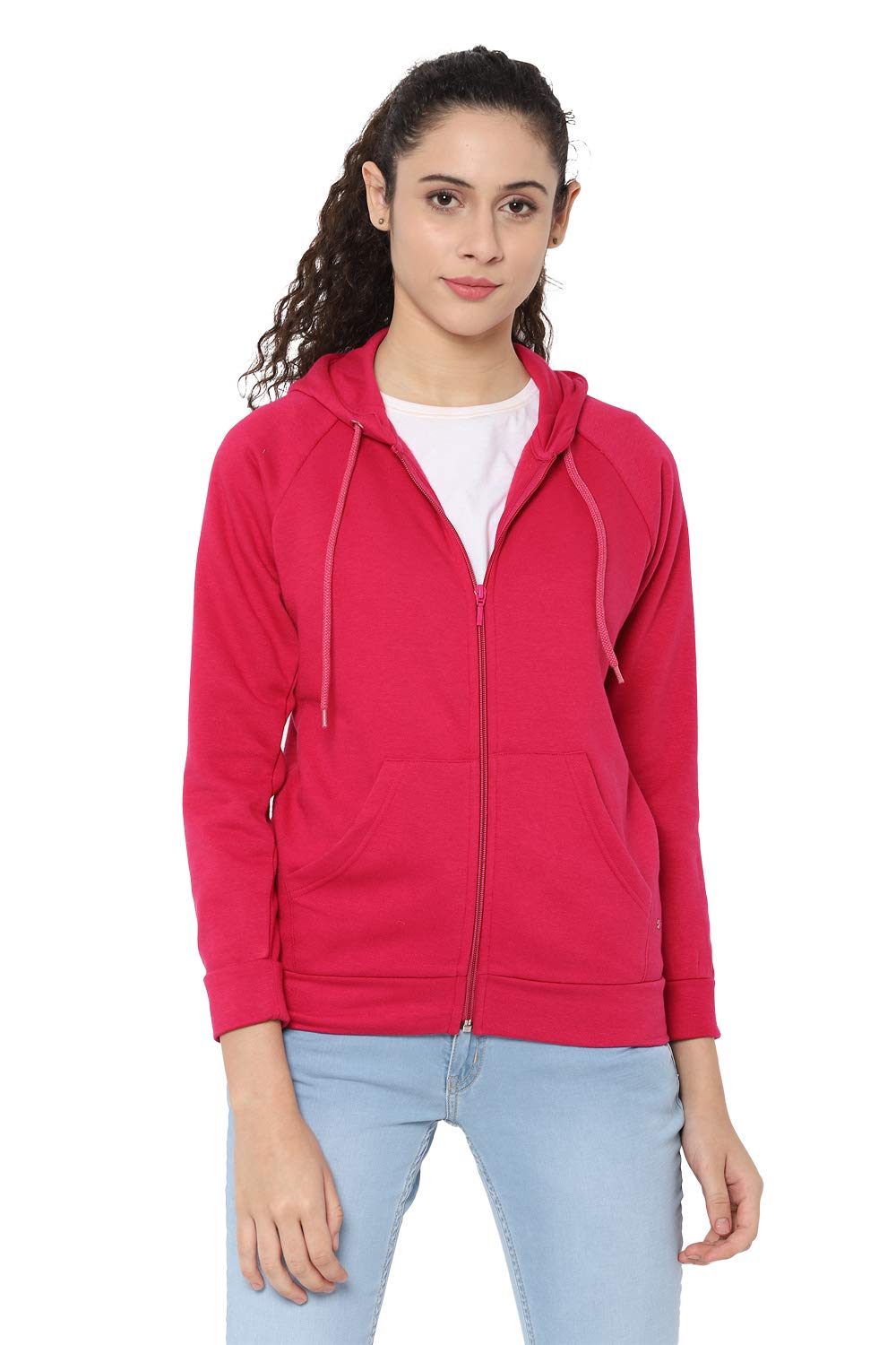 Allen Solly Women Hooded Hoodie