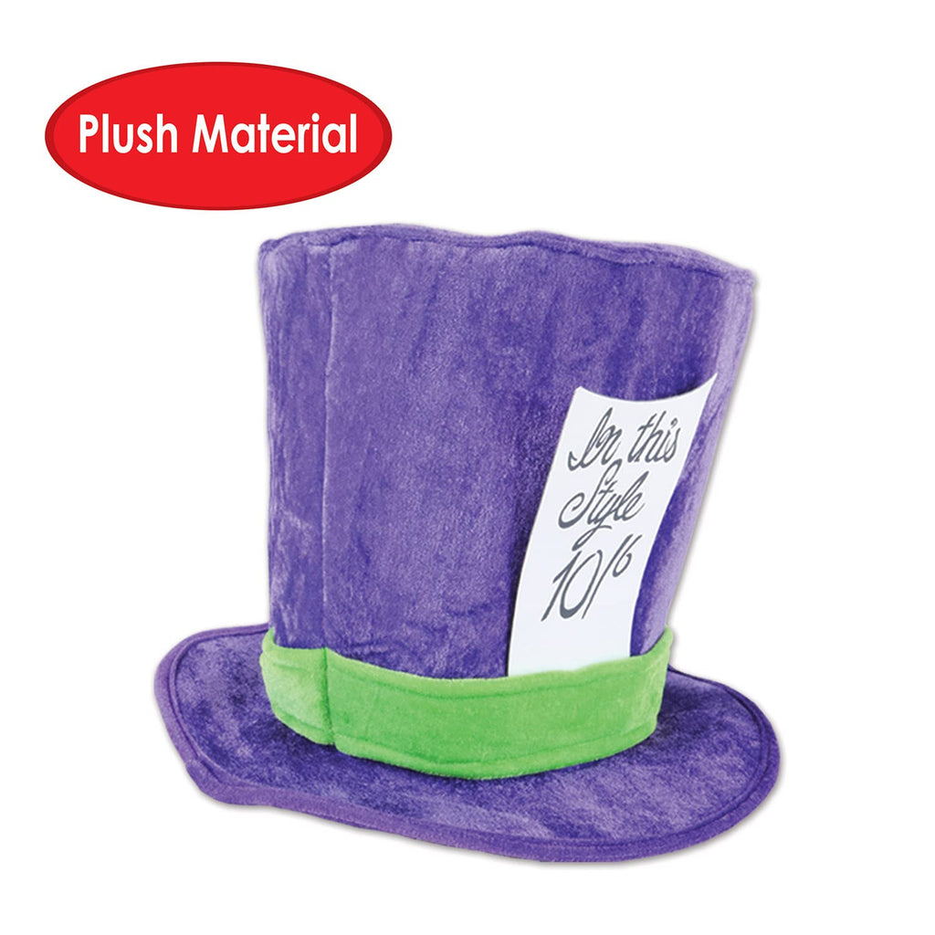 Beistle Plush Mad Hatter Hat