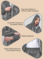 Lux Venus Reversible Rain Coat For Men.