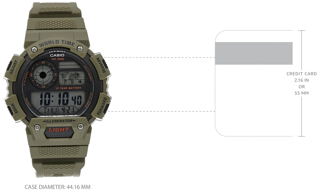 Casio 10 Year Battery