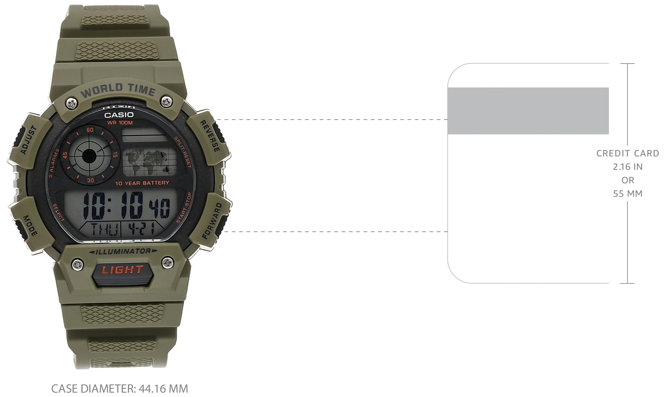 Casio 10 Year Battery