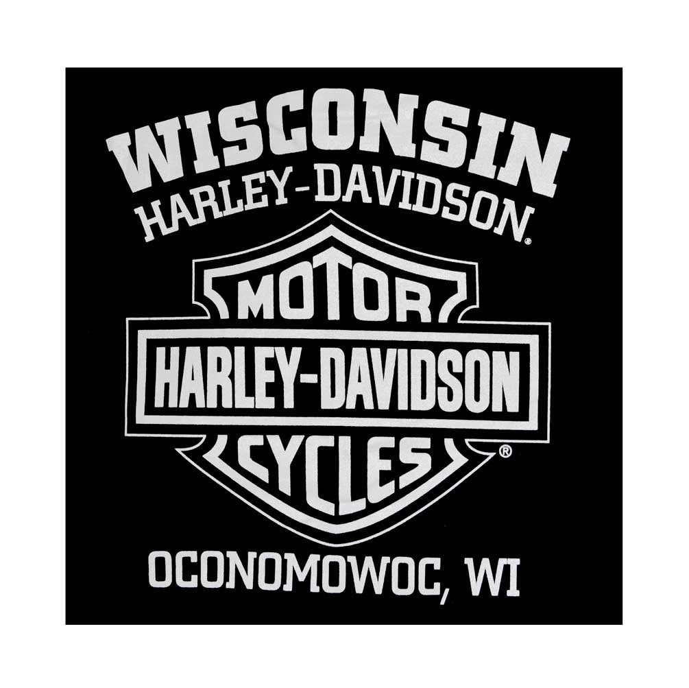 Harley-Davidson Men's Sweatshirt Willie G Skull H-D Pullover Black 30296648