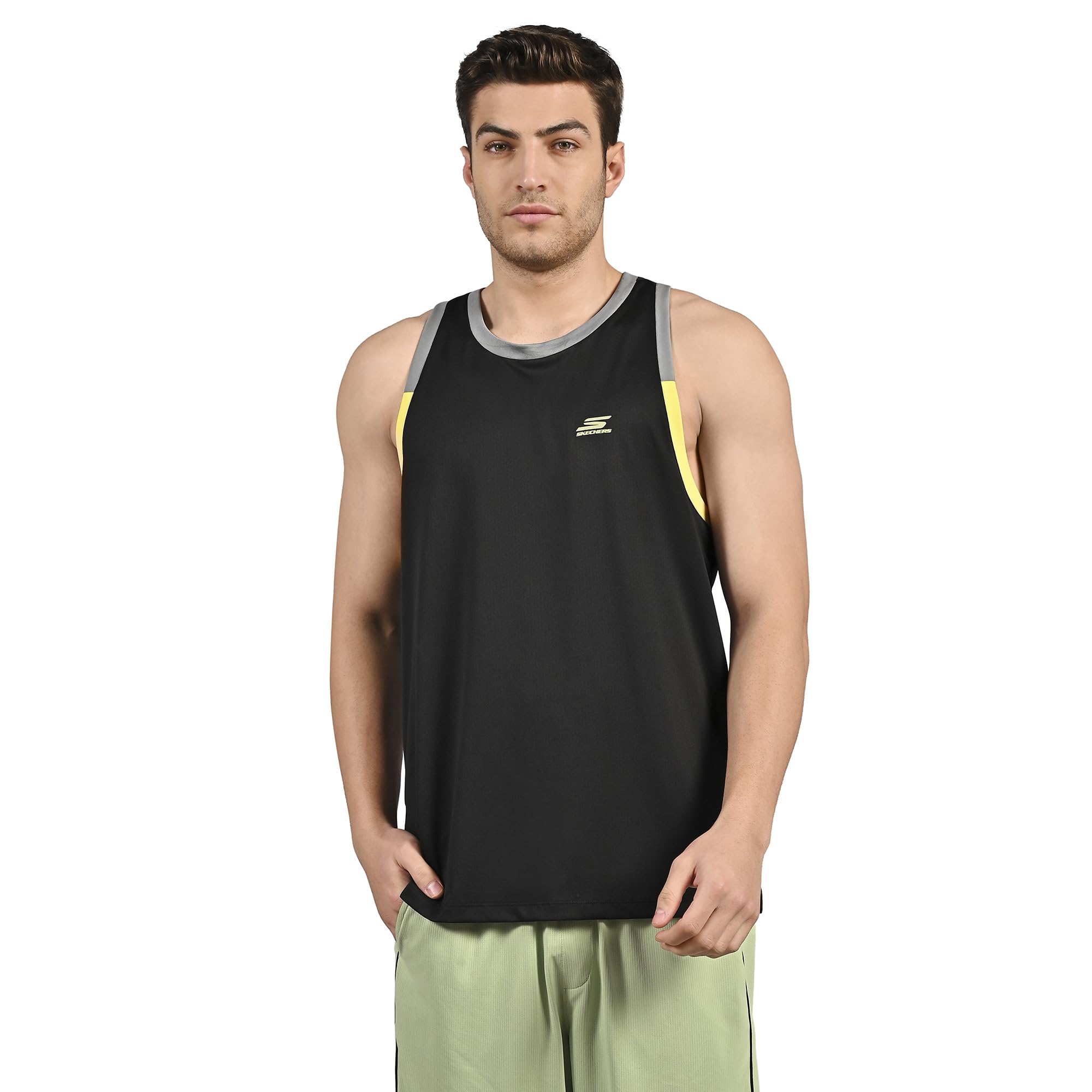 Skechers Men Cut And Sew Performance T-Shirt