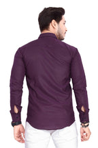 Rebelify MenS Cotton Shirt With Pockets Full Sleeves Spread Collar Solid Pattern Botton Down Closure Regular Fit And Standard L