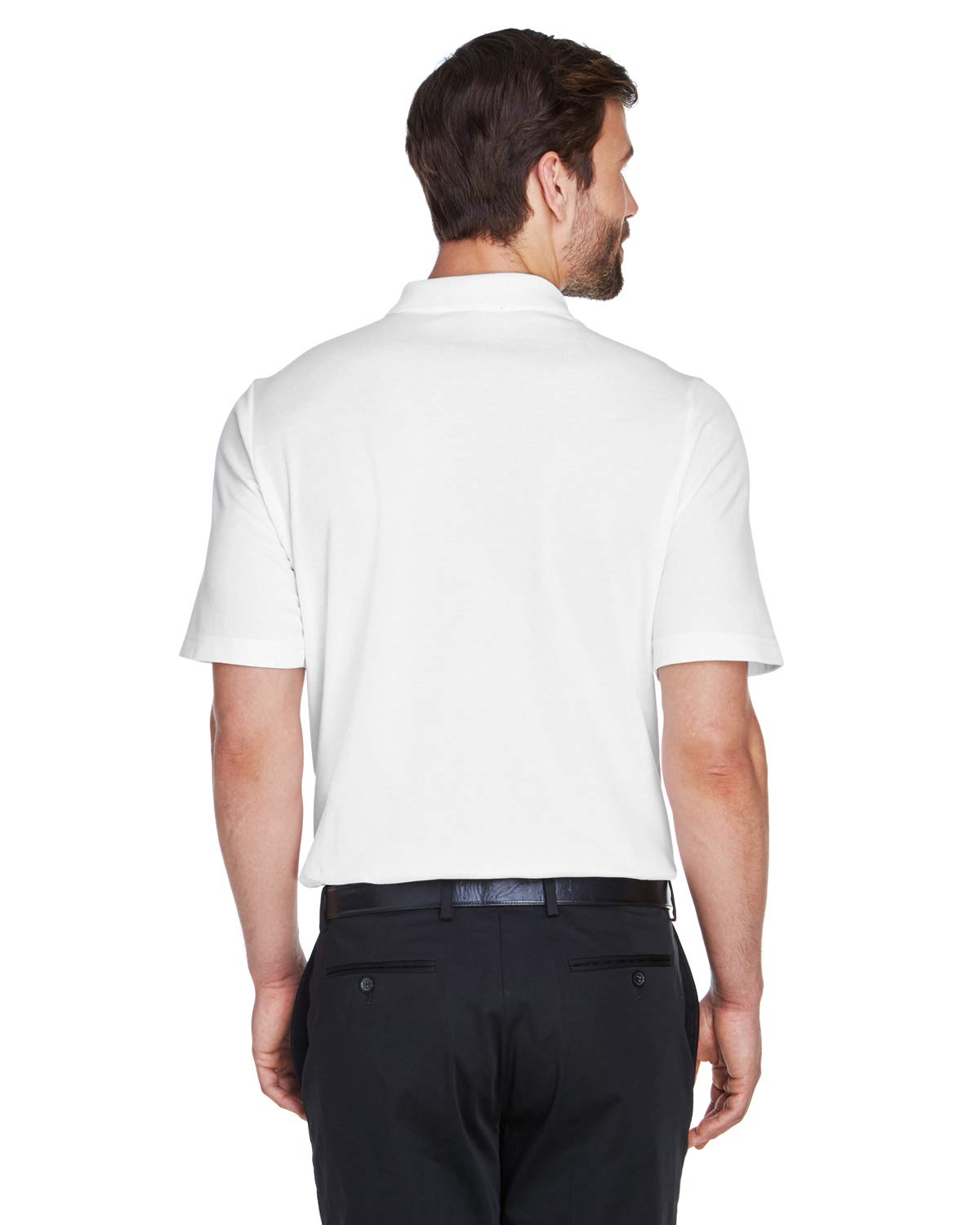 crownLux PerformanceMens Plaited Polo - gRAPHITE - 2XL(D0102H7NSgP)